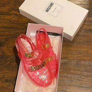 Moschino Jelly Sandals